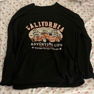 California Adventure Life Black shirt